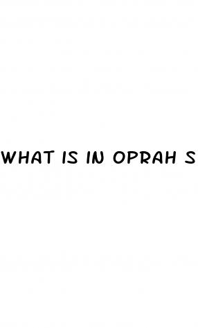 what is in oprah s keto gummies