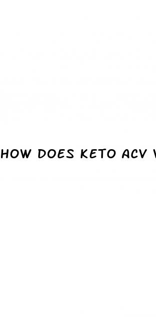 how does keto acv work