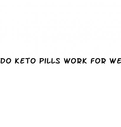 do keto pills work for weight loss