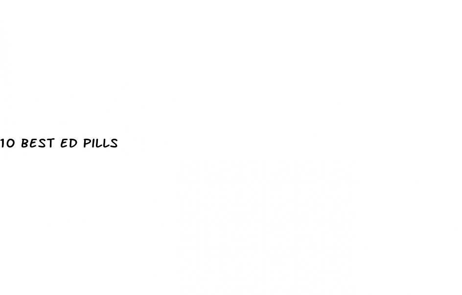 10 best ed pills
