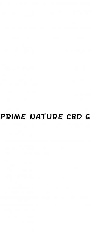 prime nature cbd gummies