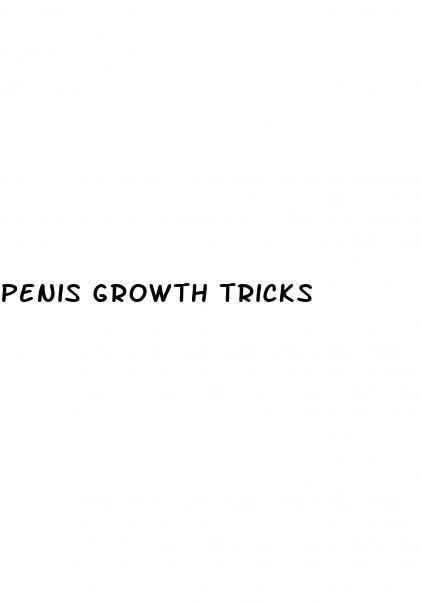 penis growth tricks