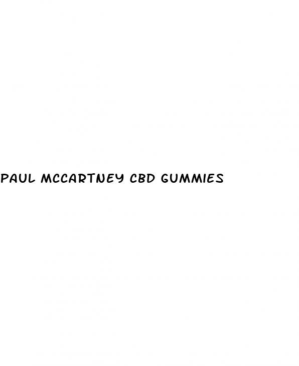 paul mccartney cbd gummies