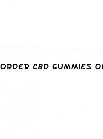 order cbd gummies online