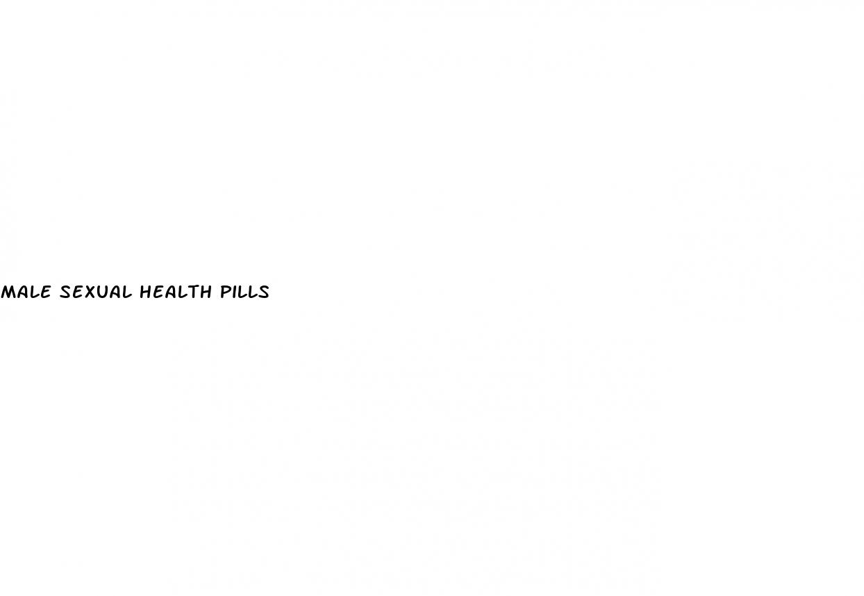 male sexual health pills
