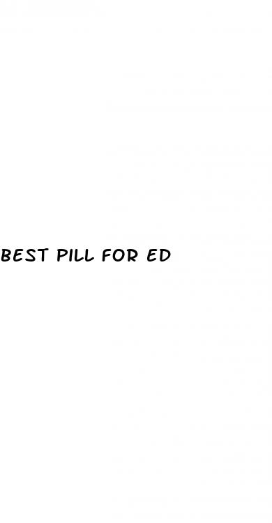 best pill for ed