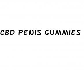 cbd penis gummies