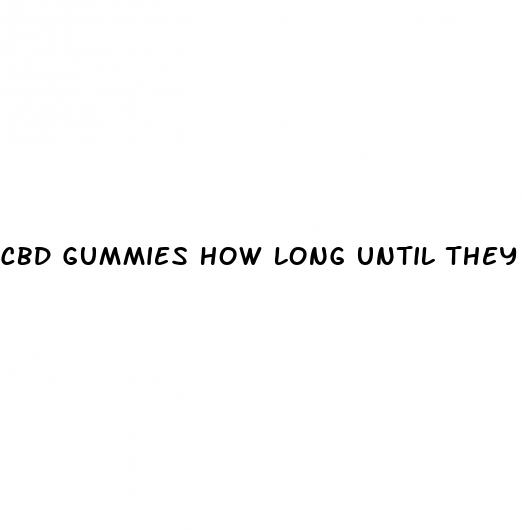 cbd gummies how long until they work