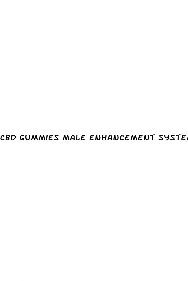 cbd gummies male enhancement system
