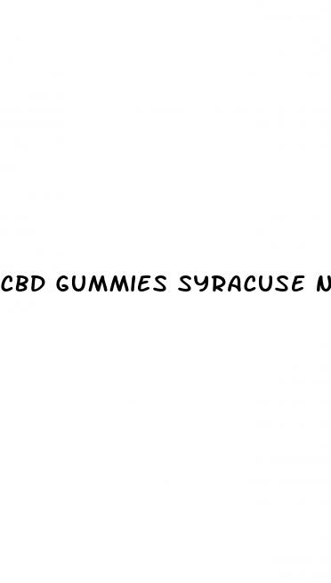 cbd gummies syracuse ny