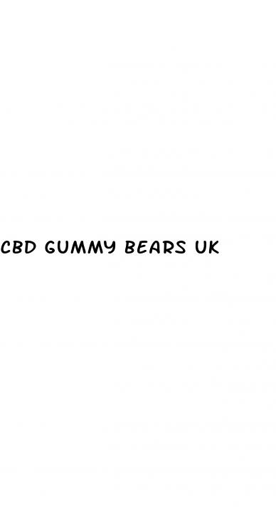cbd gummy bears uk