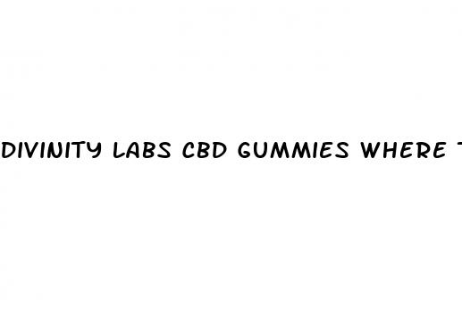 divinity labs cbd gummies where to buy