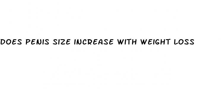 does penis size increase with weight loss