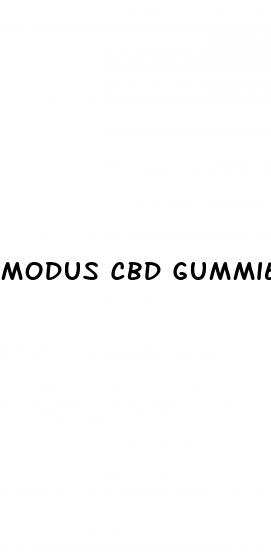 modus cbd gummies