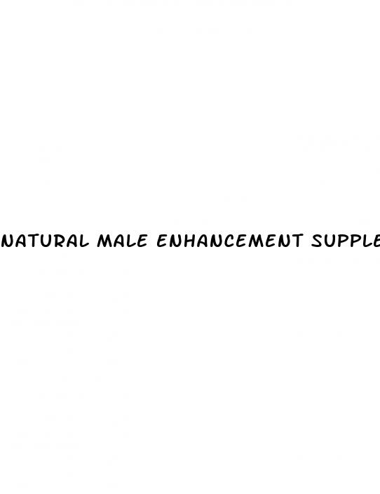 natural male enhancement supplements
