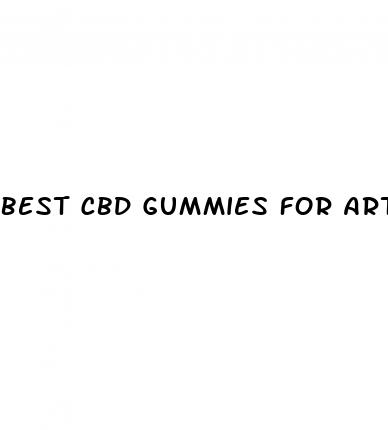 best cbd gummies for arthritis