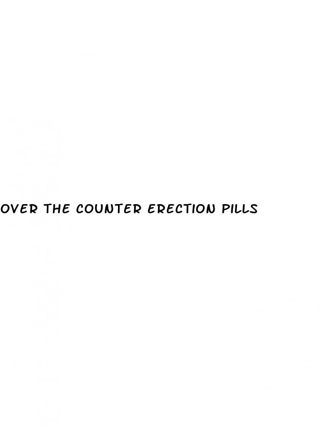 over the counter erection pills