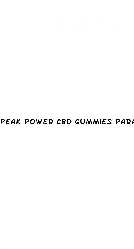 peak power cbd gummies para que sirve