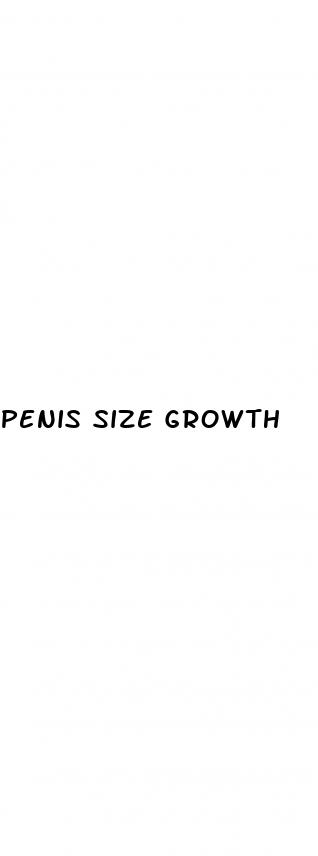 penis size growth