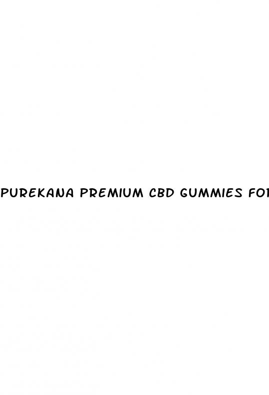 purekana premium cbd gummies for hair loss