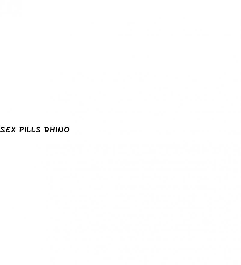 sex pills rhino