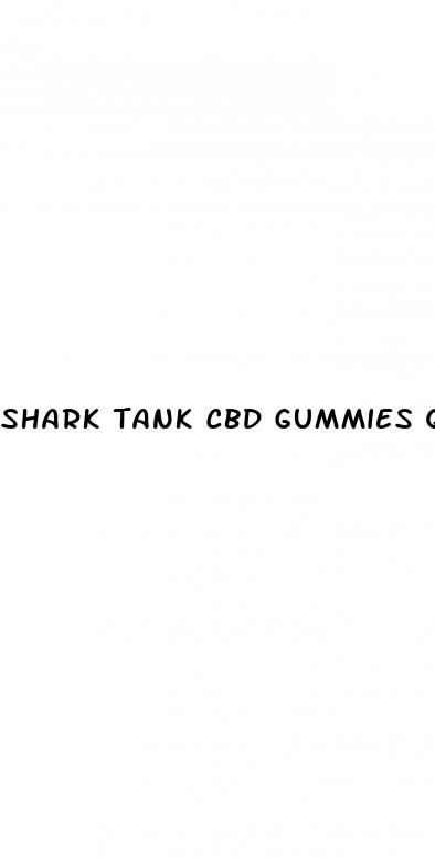 shark tank cbd gummies quit smoking