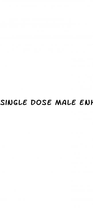 single dose male enhancement pills