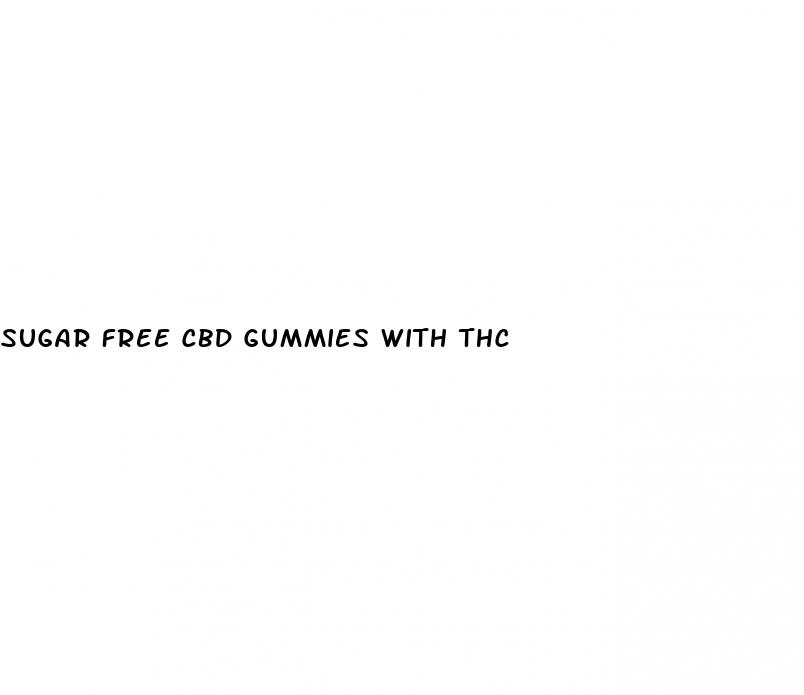 sugar free cbd gummies with thc