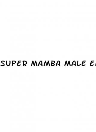 super mamba male enhancement pill