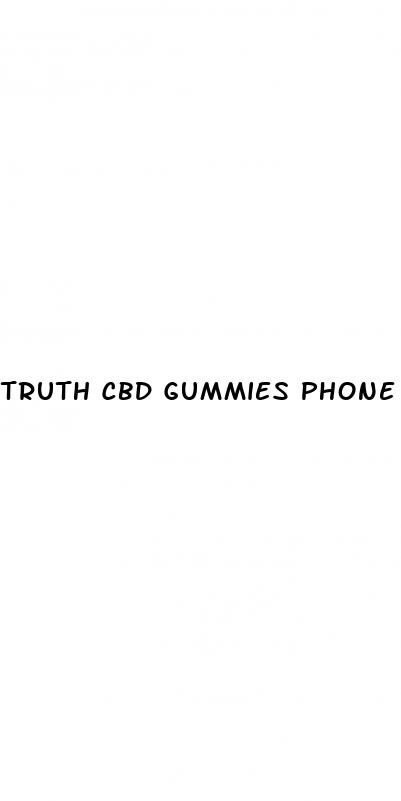 truth cbd gummies phone number