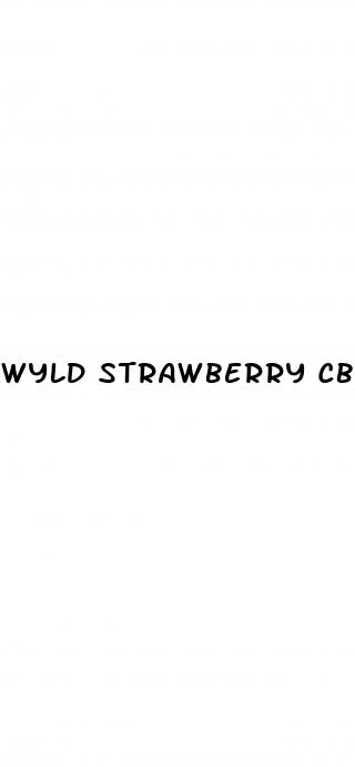 wyld strawberry cbd gummies review