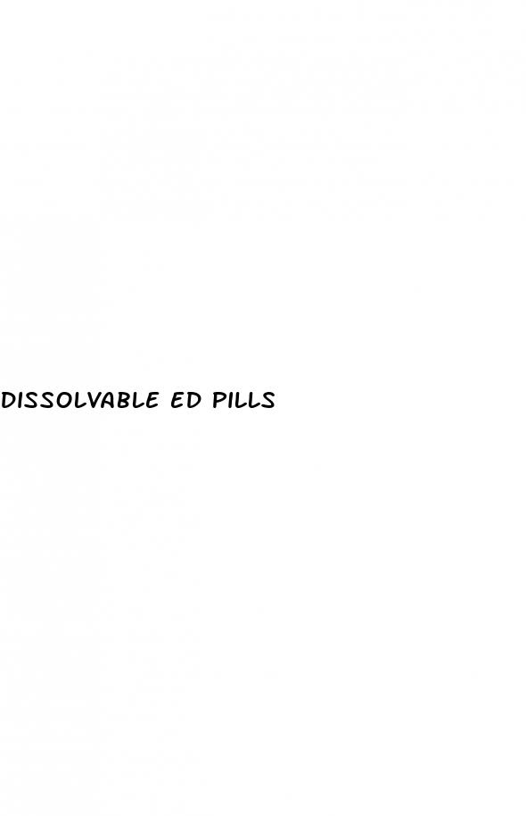 dissolvable ed pills