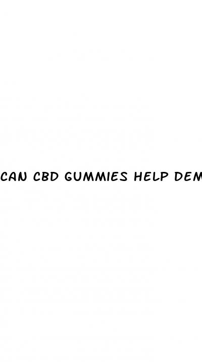 can cbd gummies help dementia