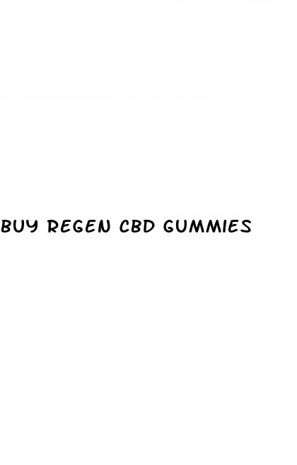 buy regen cbd gummies