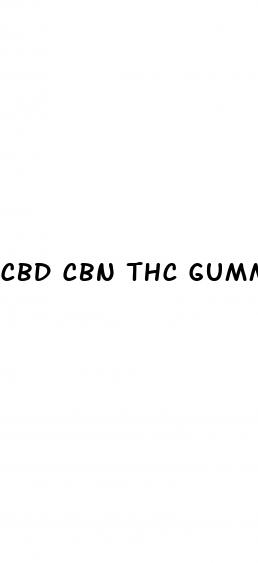 cbd cbn thc gummies