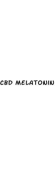 cbd melatonin gummies for sleep