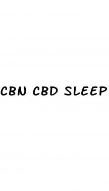 cbn cbd sleep gummies