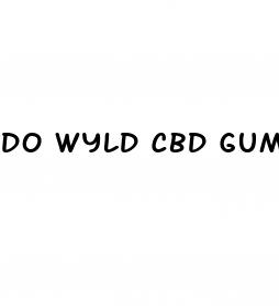 do wyld cbd gummies get you high