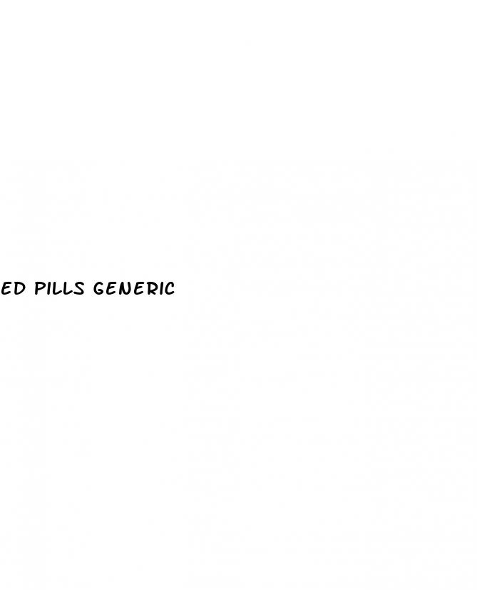 ed pills generic