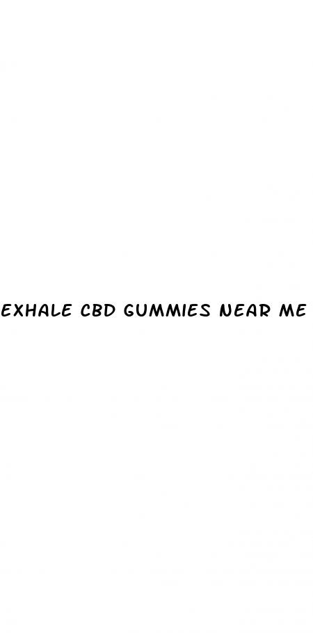 exhale cbd gummies near me