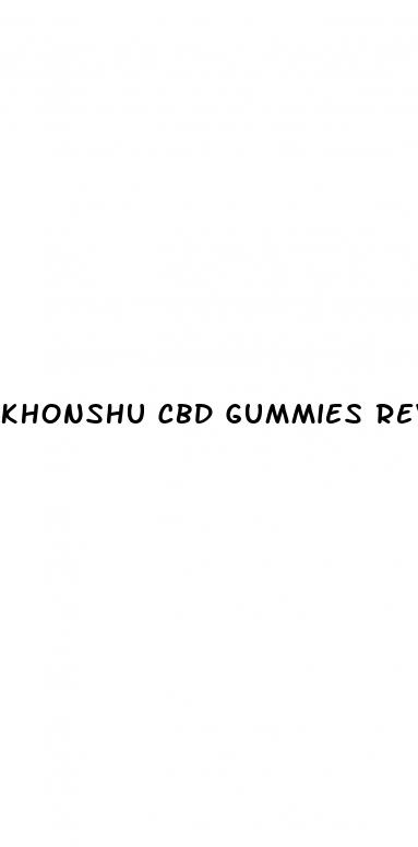 khonshu cbd gummies reviews