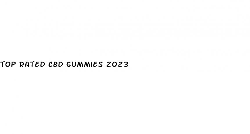 top rated cbd gummies 2023