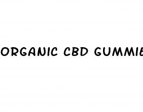 organic cbd gummies for stress