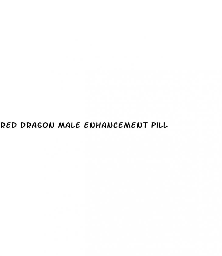 red dragon male enhancement pill