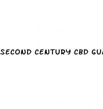 second century cbd gummies