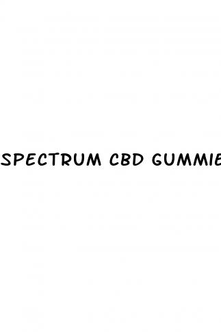 spectrum cbd gummies amazon