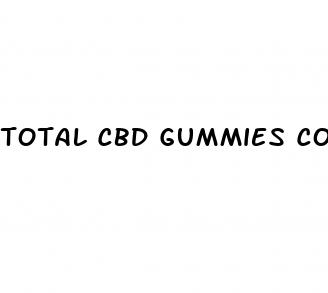 total cbd gummies cost