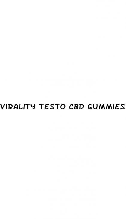 virality testo cbd gummies