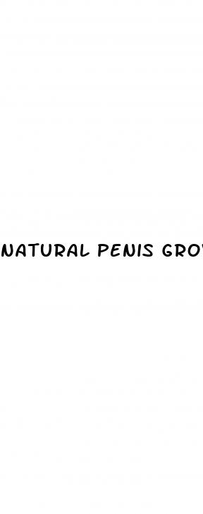 natural penis growth