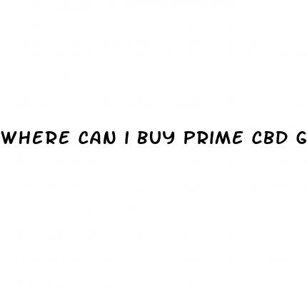 where can i buy prime cbd gummies